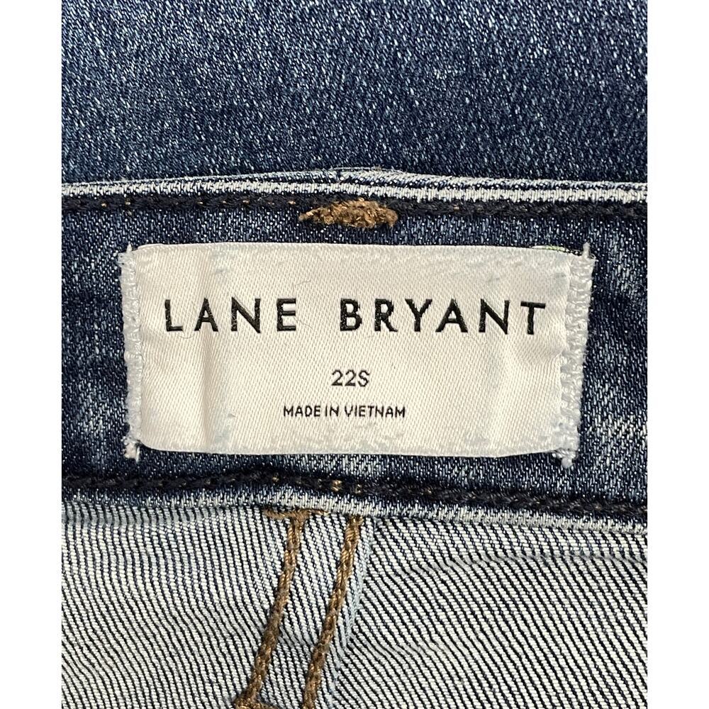 Lane Bryant Signature Fit Boot Jean Blue Denim 22 Short Casual Wardrobe Basics - Picture 11 of 15